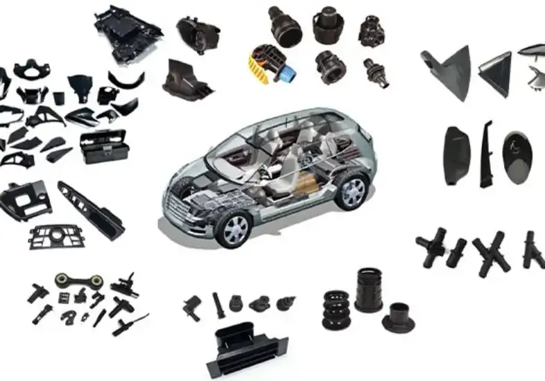 Automotive plastic components