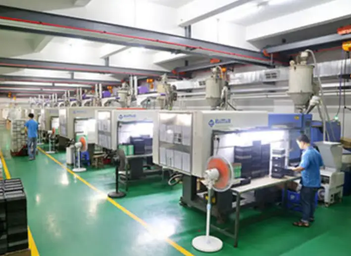 China injection molding factory