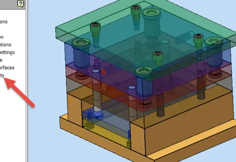Mold design