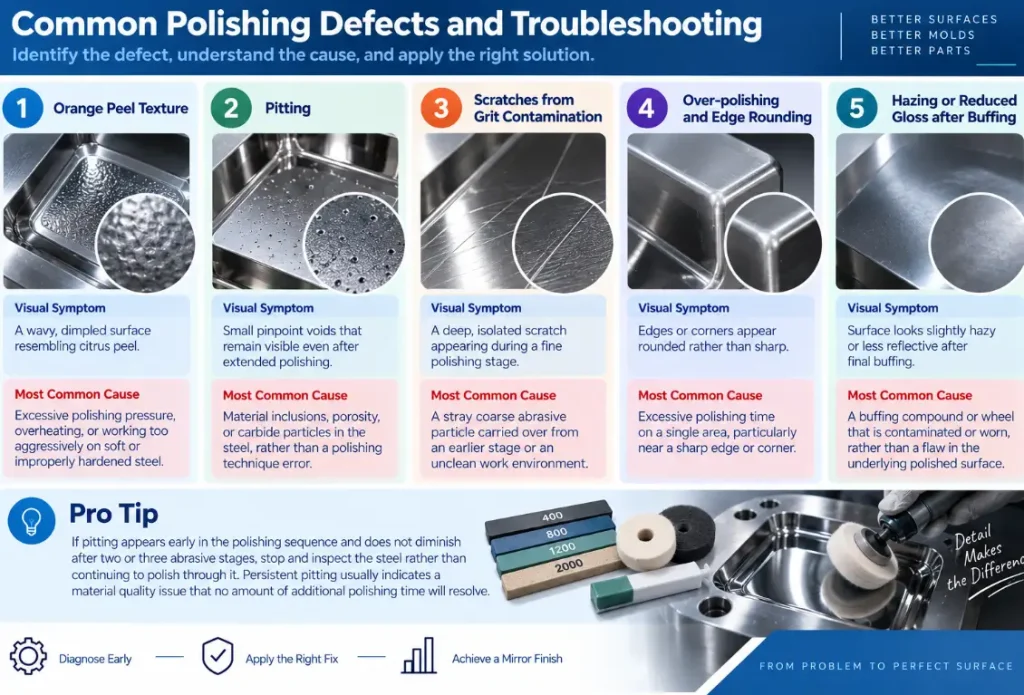 Common Molds Polishing Defects and Troubleshooting