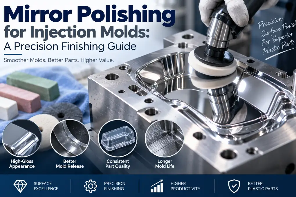 Mirror Polishing for Injection Molds